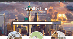 Desktop Screenshot of carrollandlions.com